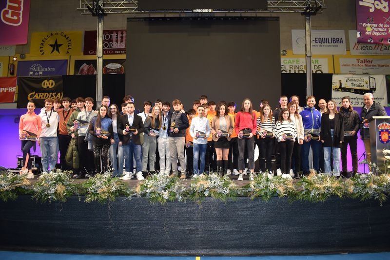 Los mejores deportistas de Guijuelo 2023 reciben su reconocimiento