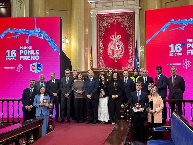 Un sistema de señalización inteligente, con tintes salmantinos, reconocidos en los XVI Premios Ponle Freno 
