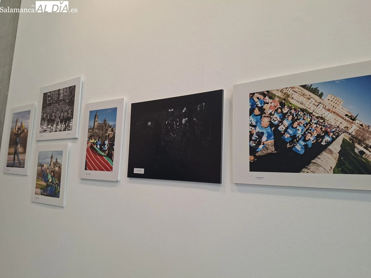 Entrega de premios e inauguración de la XXXI exposición fotográfica de la San Silvestre Salmantina en el CMI Julián Sánchez 'El Charro'. Fotos: R. M. G.