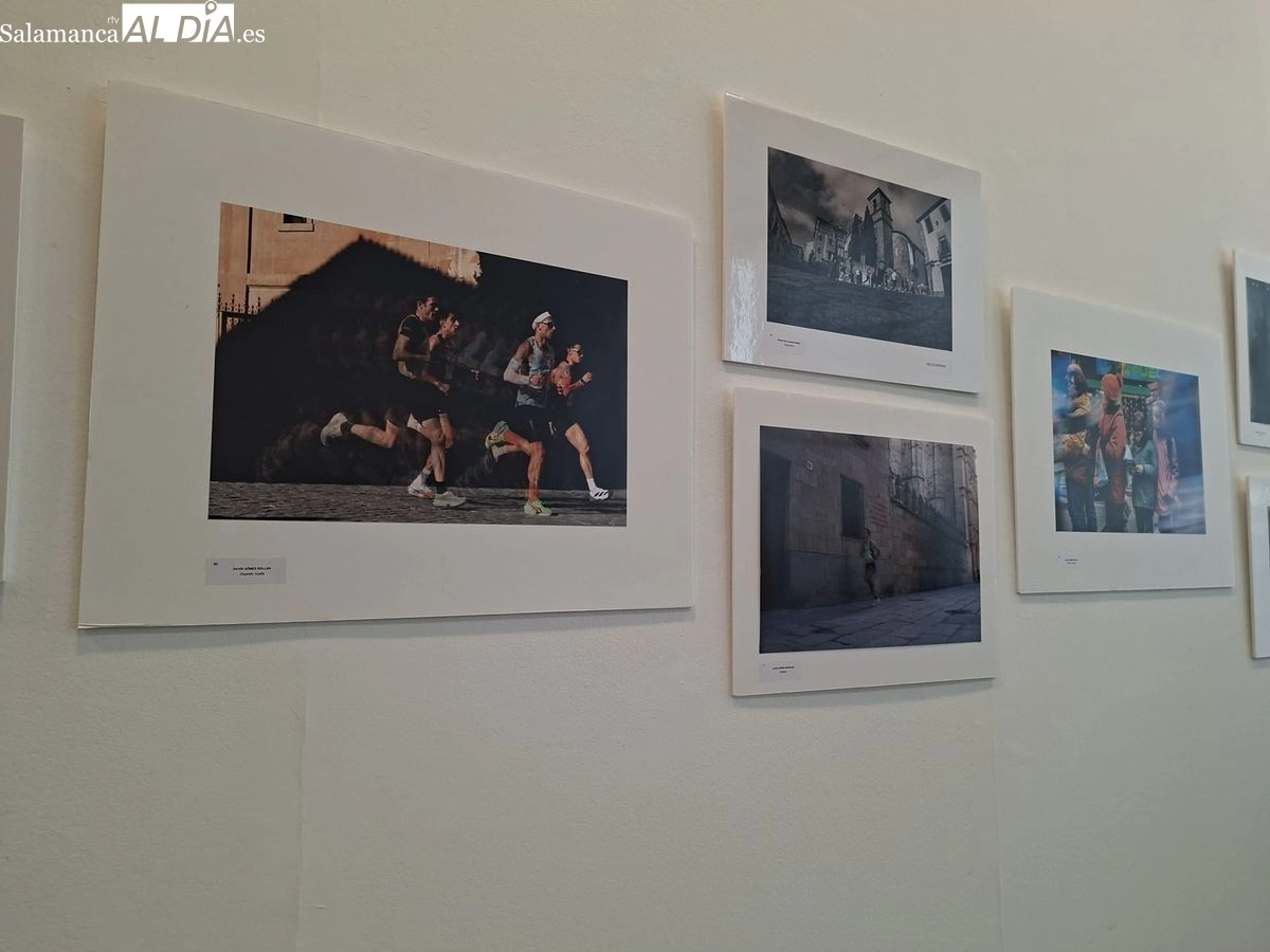 Entrega de premios e inauguración de la XXXI exposición fotográfica de la San Silvestre Salmantina en el CMI Julián Sánchez 'El Charro'. Fotos: R. M. G.