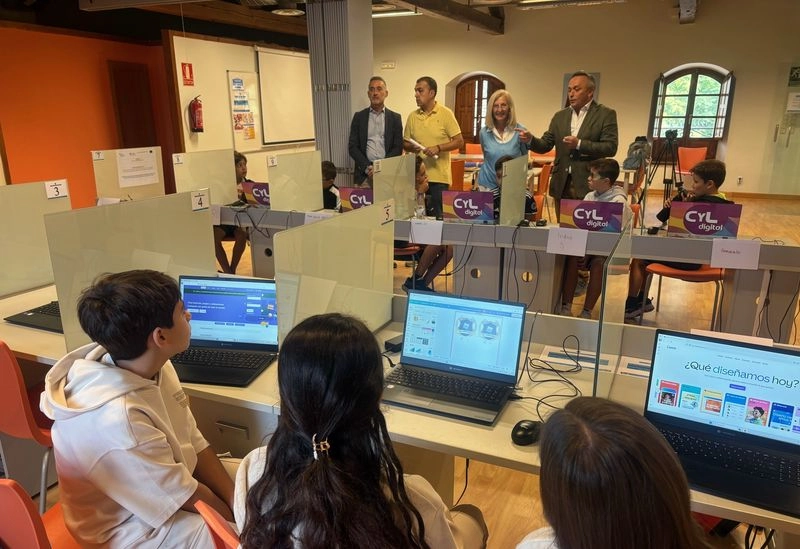 Las Olimpiadas CyL Digital clausuran en Alba de Tormes un verano de formación tecnológica para más de 470 jóvenes del medio rural
