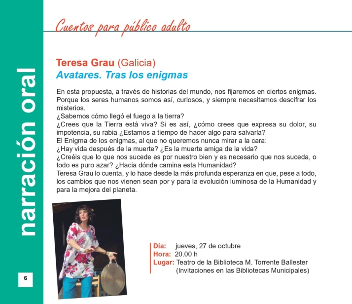 El III Festival de Folk y el III Sal&oacute;n del Libro Infantil y Juvenil, entre las novedades del programa de la red de bibliotecas para el &uacute;ltimo trimestre | Imagen 5