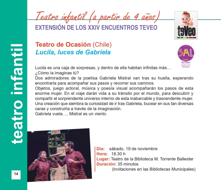 El III Festival de Folk y el III Sal&oacute;n del Libro Infantil y Juvenil, entre las novedades del programa de la red de bibliotecas para el &uacute;ltimo trimestre | Imagen 13