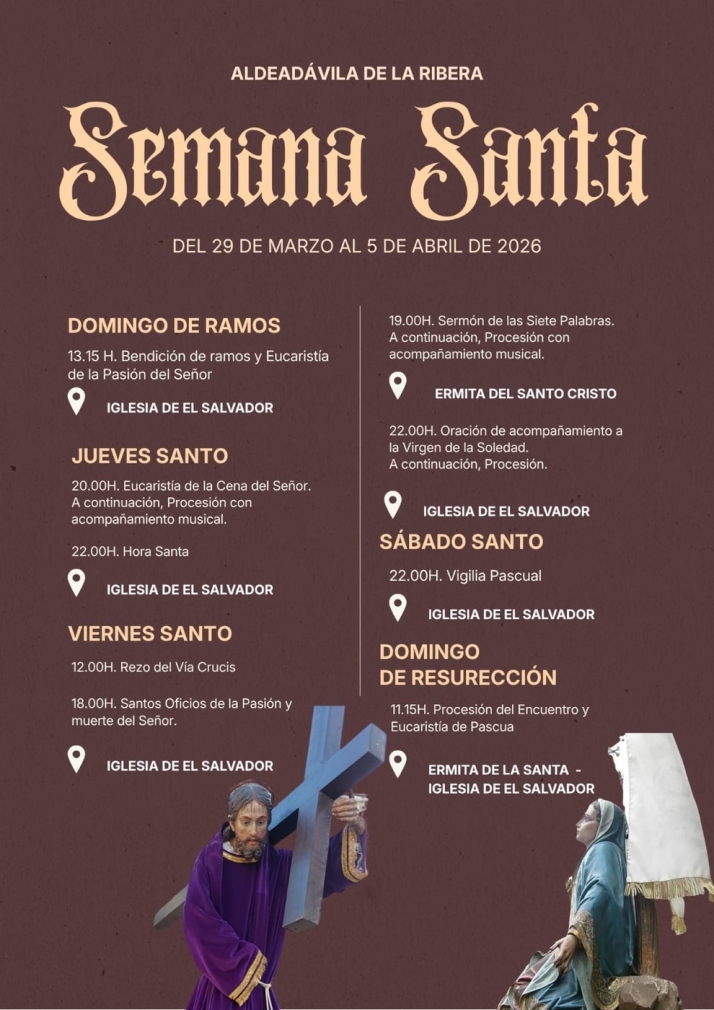 El Lignum Crucis y el Cristo yacente volver&aacute;n a procesionar en Aldead&aacute;vila | Imagen 1