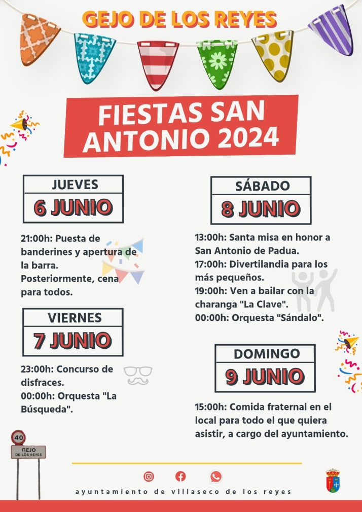 Gejo de los Reyes se prepara para celebrar sus fiestas en honor a San Antonio | Imagen 1