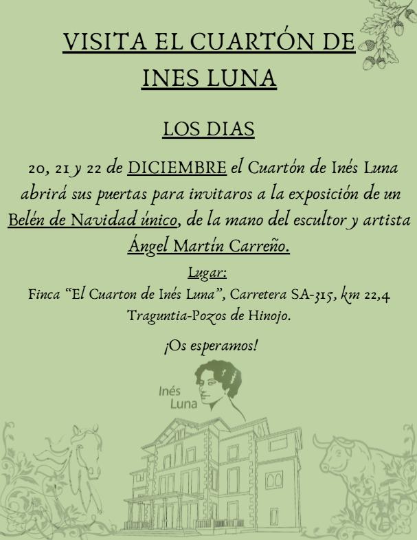 'El Cuart&oacute;n de In&eacute;s Luna' abre sus puertas para mostrar un bel&eacute;n de Navidad &uacute;nico | Imagen 1