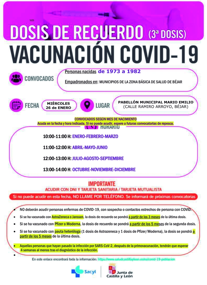 cartel vacunaci&oacute;n