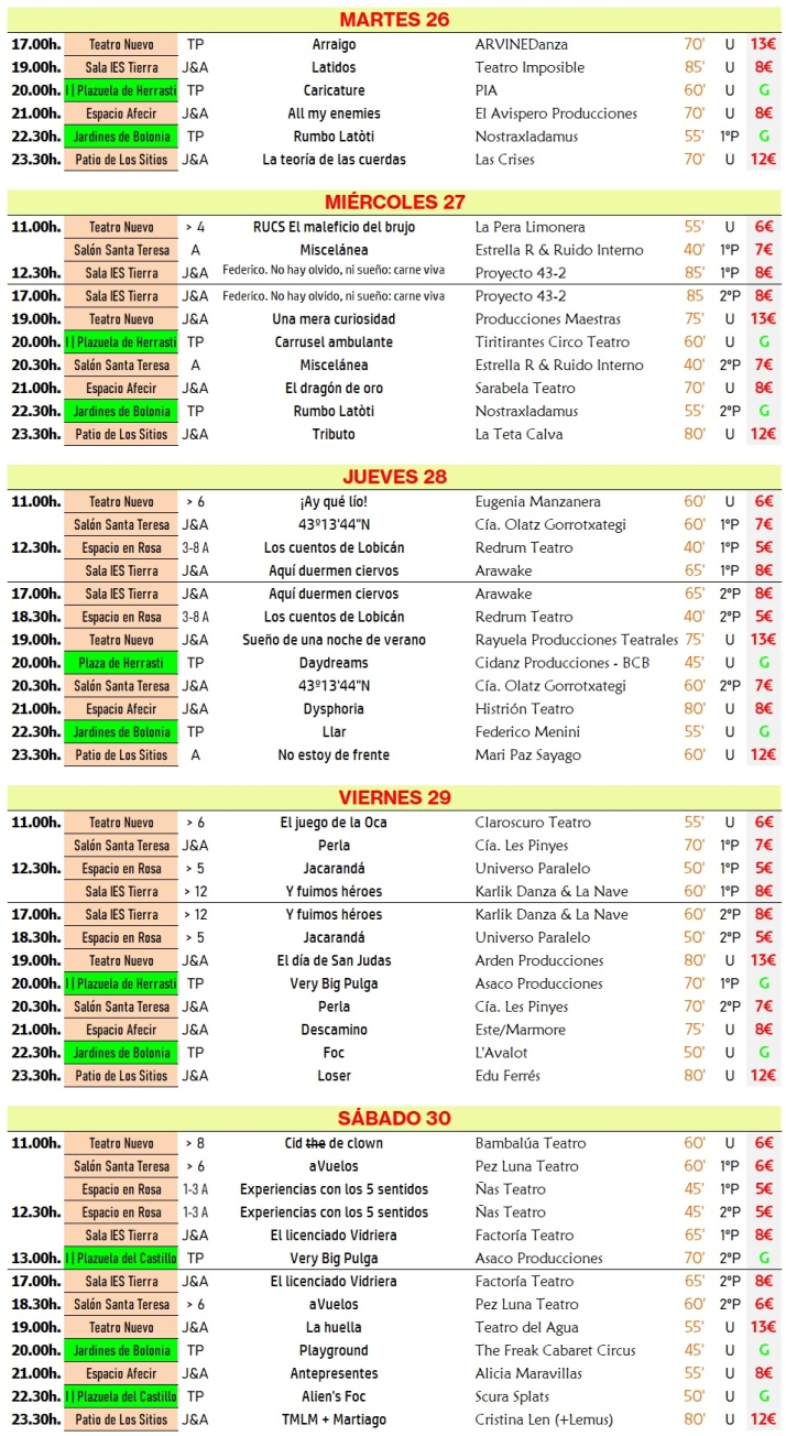 La Feria desvela su cuadrante de programaci&oacute;n, con un montaje de fuego y pirotecnia la &uacute;ltima noche | Imagen 1