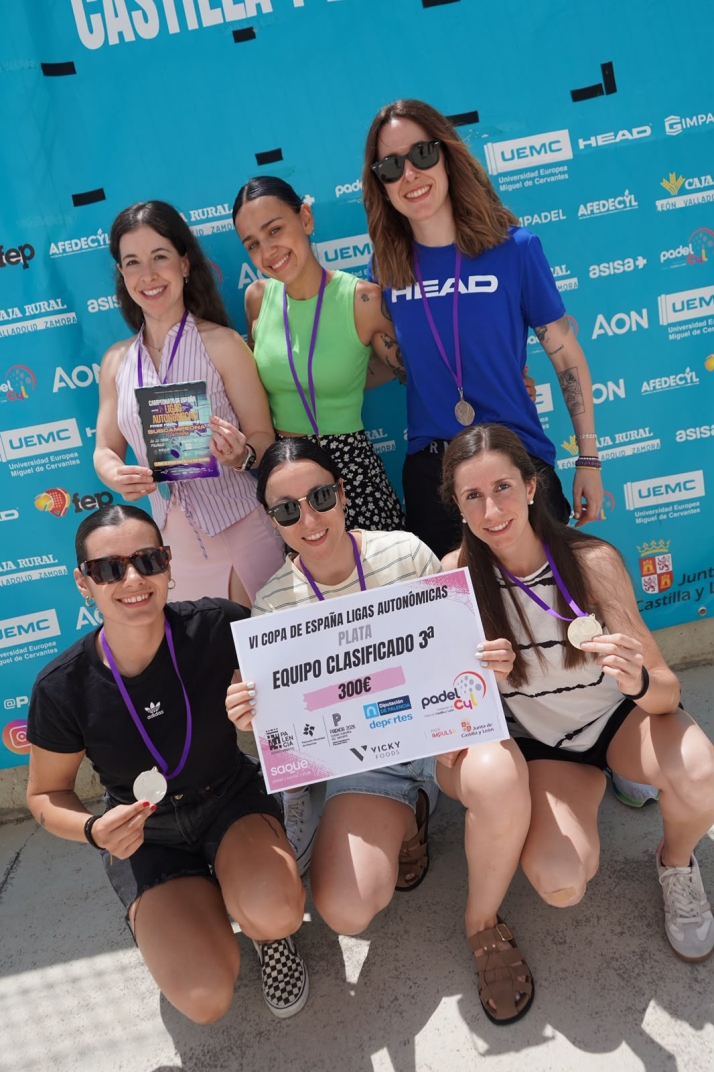 El equipo femenino Catedral Pádel Club disputará la Copa de España de Ligas Autonómicas Plata | Imagen 1