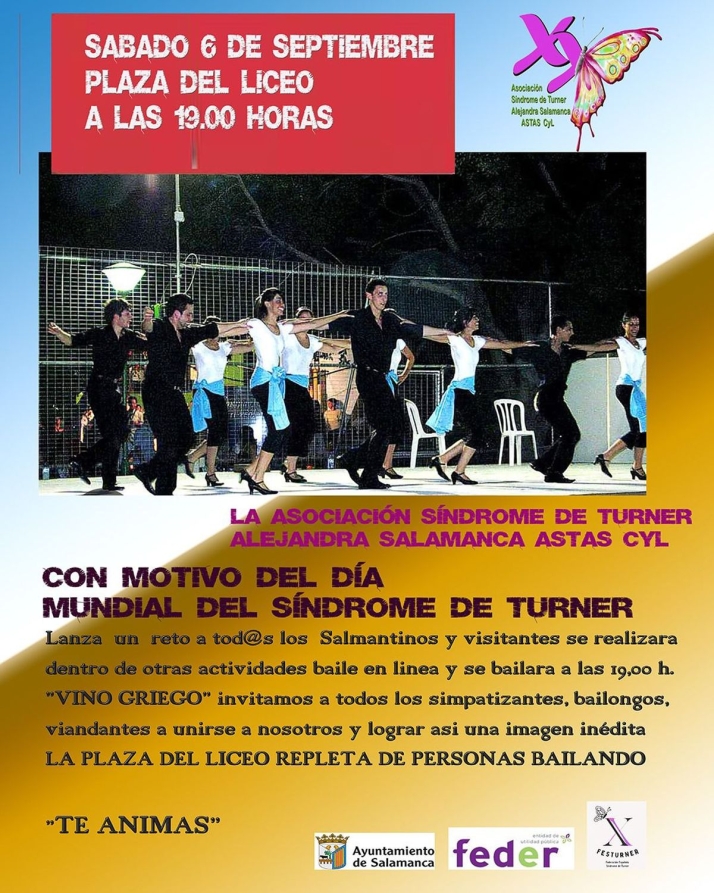 Salamanca celebra el D&iacute;a Internacional del S&iacute;ndrome de Turner con actividades y un claro manifiesto de reivindicaciones | Imagen 2