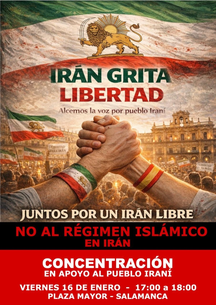 La Plaza Mayor acoger&aacute; una concentraci&oacute;n contra la violencia y los asesinatos arbitrarios en Ir&aacute;n | Imagen 1