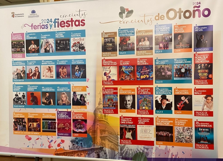 Camela, Celtas Cortos, Omar Montes, Abraham Mateo y Bonnie Tyler actuar&aacute;n en Ferias en Salamanca | Imagen 2
