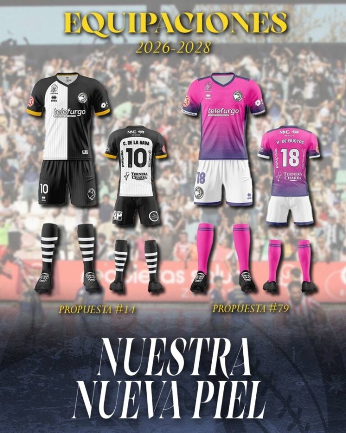 Una camiseta rosa con los nombres de todos los pueblos de Salamanca vestir&aacute; a Unionistas como visitante | Imagen 1