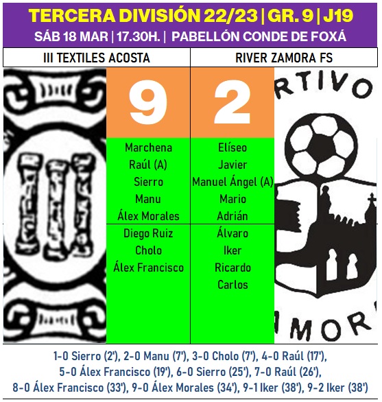 El III Senior da con la tecla ofensiva ante el River Zamora FS sobreponi&eacute;ndose a las bajas | Imagen 1