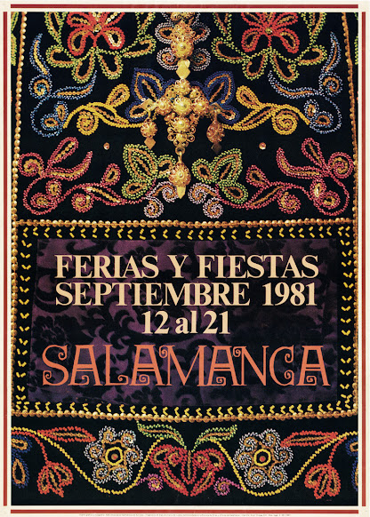 En blanco y negro, minimalistas, coloridos, con mosaicos... As&iacute; ha sido la evoluci&oacute;n de los carteles de las Ferias y Fiestas de Salamanca  | Imagen 6