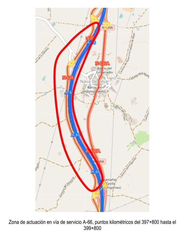 Las obras de mejora en la N-620, N-630 y SA-20 en Salamanca provocar&aacute;n cortes y desv&iacute;os en el tr&aacute;fico desde este mi&eacute;rcoles | Imagen 1