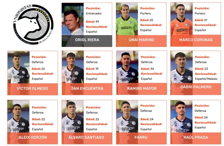 As&iacute; son los 'cromos' de Unionistas y el Salamanca UDS para la 25/26 | Imagen 1