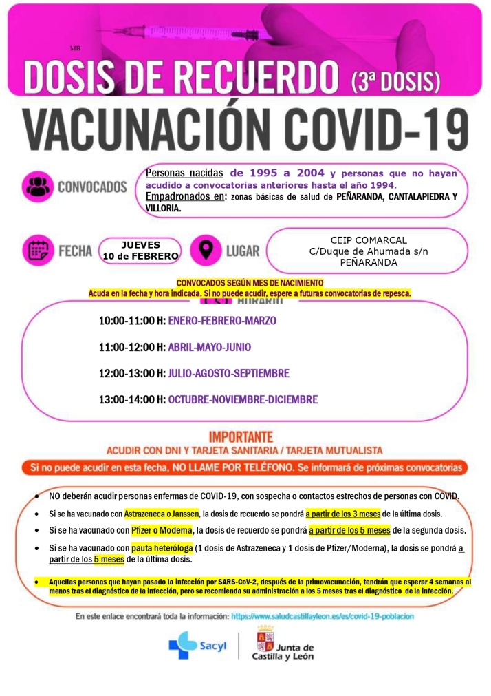 Vacunaciones con la dosis de refuerzo en el Multiusos para los nacidos entre 1999 y 2003 | Imagen 6