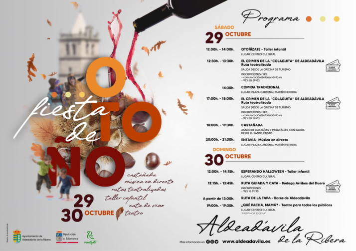 &lsquo;El crimen de la colaguita&rsquo; pone la nota dram&aacute;tica a la I Fiesta de Oto&ntilde;o en Aldead&aacute;vila | Imagen 1