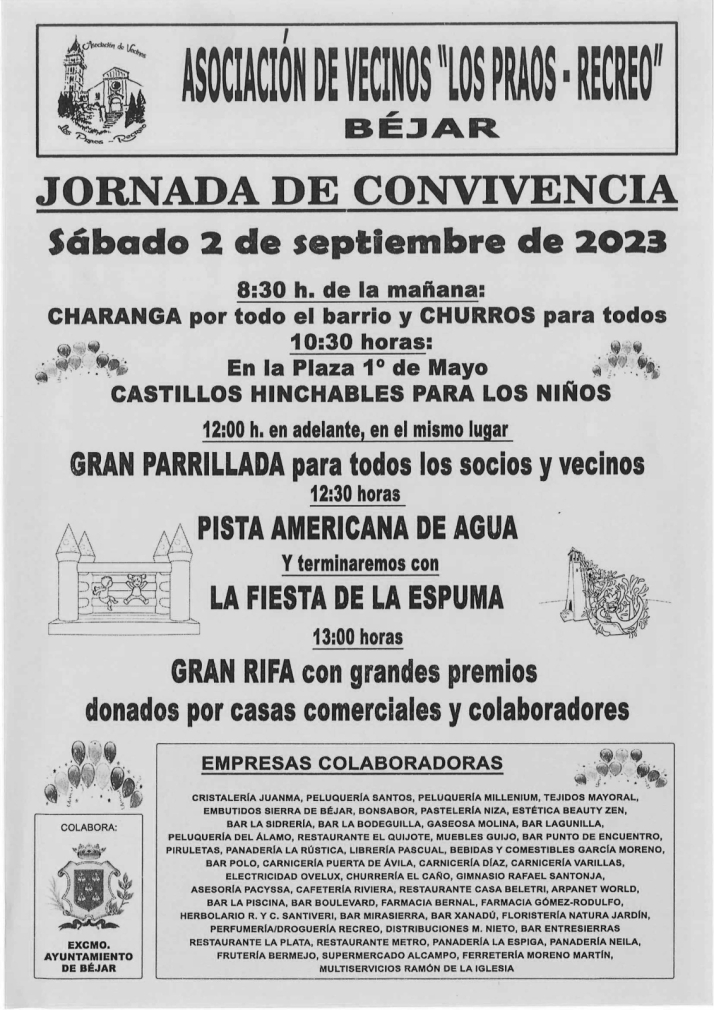 El barrio de los Praos-Recreo organiza una nueva jornada de convivencia | Imagen 1