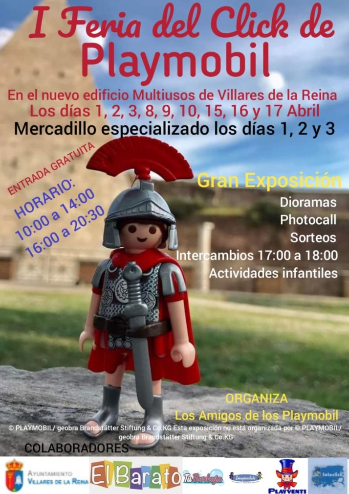 La localidad salmantina que acoger&aacute; la I Feria del Click de Playmobil | Imagen 1