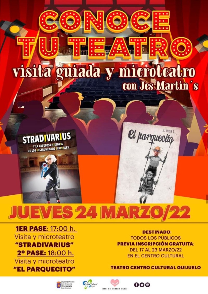 Jes Martin's invita al teatro a los guijuelenses este jueves 24 | Imagen 1