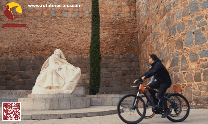 La Ruta Teresiana de &Aacute;vila a Alba de Tormes se abre al cicloturismo el&eacute;ctrico  | Imagen 2