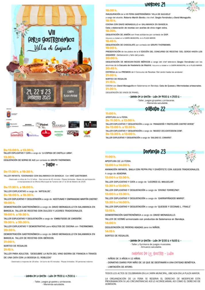 Guijuelo se prepara para un fin de semana de sabor y tradici&oacute;n con su Feria Gastron&oacute;mica | Imagen 2
