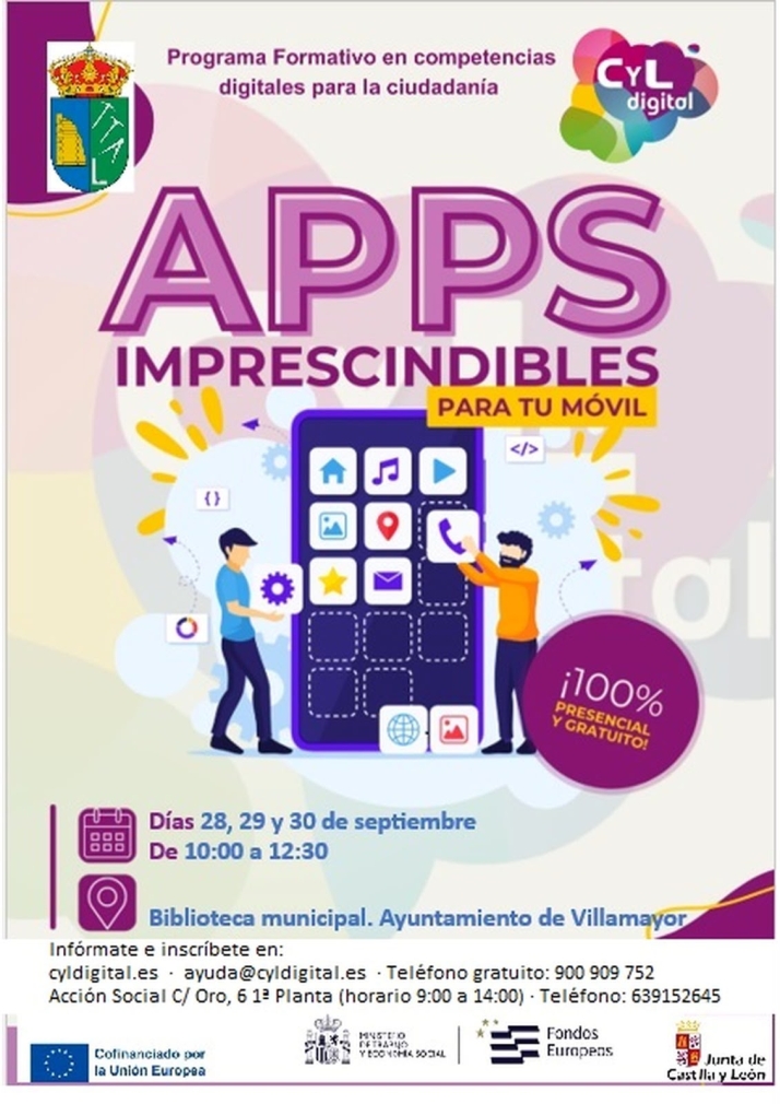 Curso gratuito sobre aplicaciones m&oacute;viles en Villamayor | Imagen 1