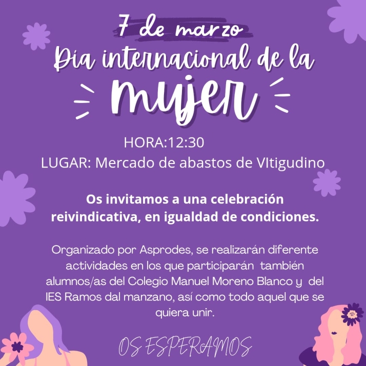 Asprodes Vitigudino organiza el 7 de marzo una jornada especial en el Mercado de abastos | Imagen 1