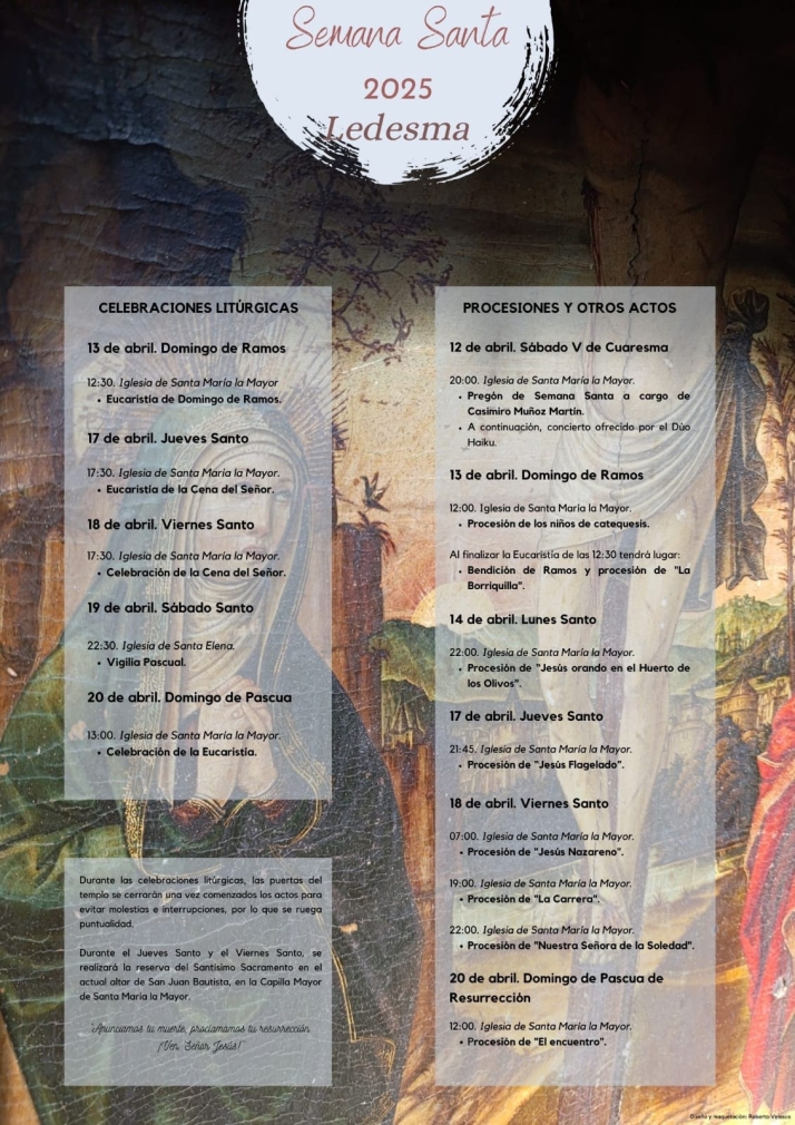 &iquest;Te gustan la Semana Santa y la fotograf&iacute;a? Ledesma organiza un concurso con premios econ&oacute;micos  | Imagen 1