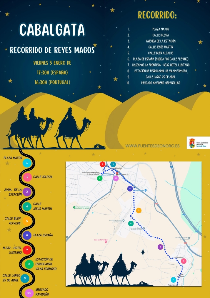 Fuentes de O&ntilde;oro y Vilar Formoso preparados para recibir a los Reyes Magos en la tarde del 5 de enero | Imagen 1