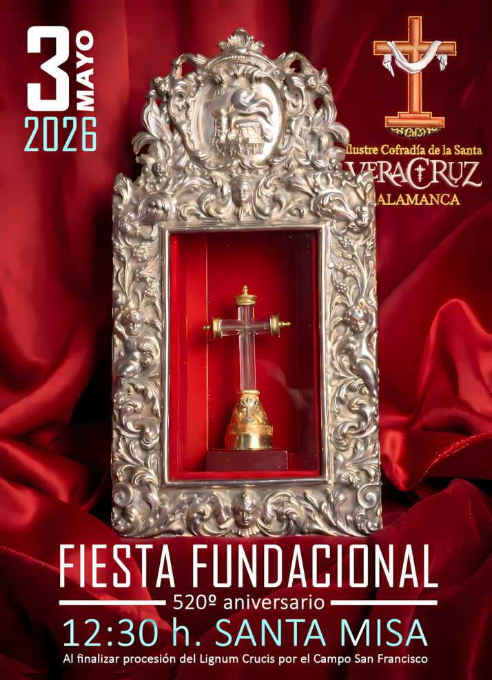 La Vera Cruz celebrar&aacute; sus 520 a&ntilde;os de historia con una procesi&oacute;n extraordinaria del Lignum Crucis | Imagen 2