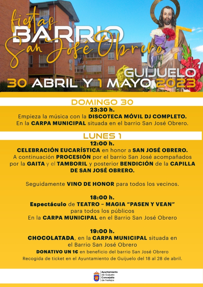 El barrio San Jos&eacute; Obrero de Guijuelo celebra sus fiestas | Imagen 1