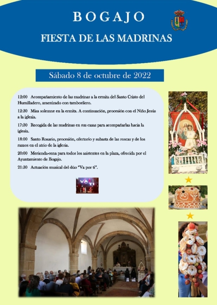 Bogajo vivir&aacute; el pr&oacute;ximo s&aacute;bado la fiesta de las Madrinas | Imagen 1