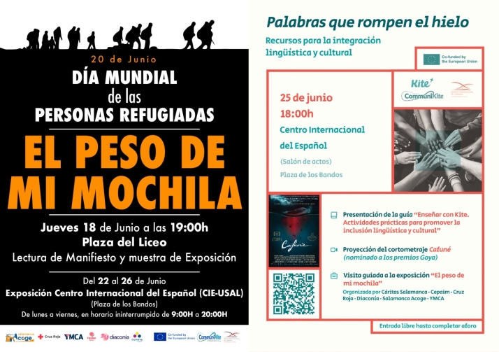 Exposiciones, cine y gu&iacute;as did&aacute;cticas para acercar la realidad de los refugiados en Salamanca | Imagen 1