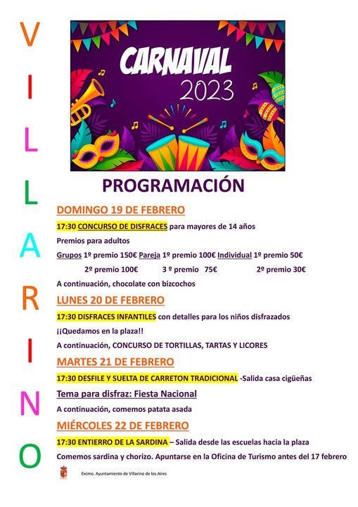 Divertido lunes de Carnaval en Villarino con disfraces y degustaciones incluidas | Imagen 1