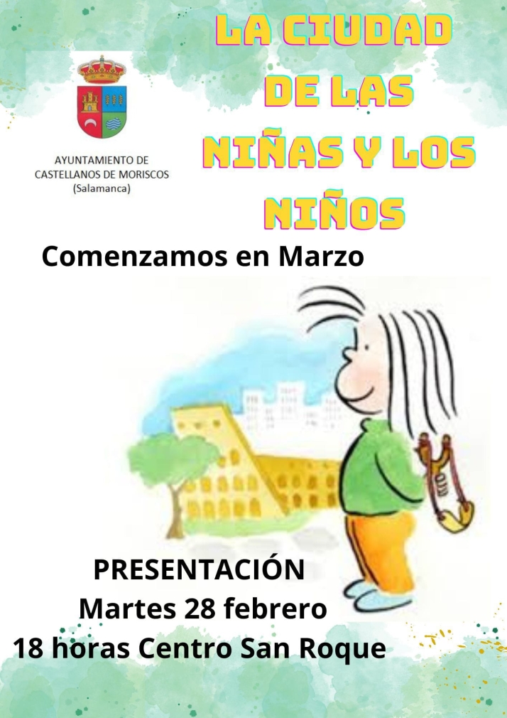 Castellanos de Moriscos recupera el proyecto internacional 'La ciudad de las ni&ntilde;as y los ni&ntilde;os' | Imagen 1