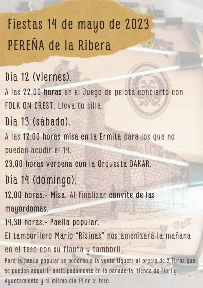 Pere&ntilde;a revive la historia y leyenda de la Virgen &lsquo;chica&rsquo; con actos tradicionales y el concierto de Folk On Crest | Imagen 1