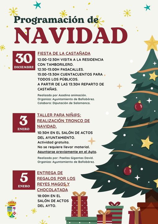 Pequeños y mayores viven en Bañobárez la Fiesta de La Castañada | Imagen 1