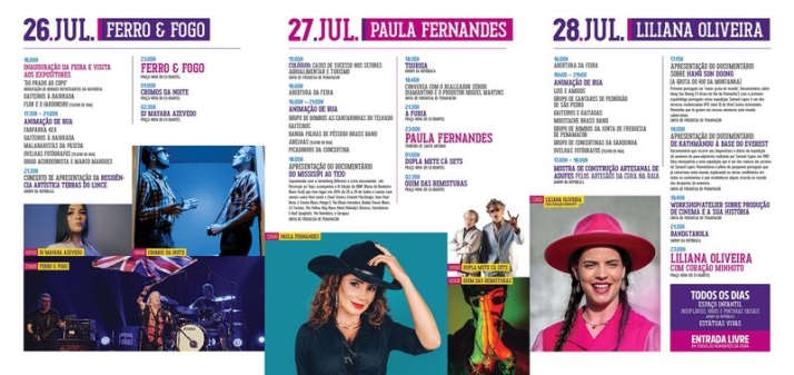 La Feria Terras do Lince animar&aacute; la frontera, con el gran concierto de Paula Fernandes como atracci&oacute;n rutilante | Imagen 1