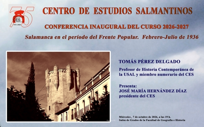 Tomás Pérez Delgado abrirá el curso del CES con una ponencia sobre el Frente Popular | Imagen 1