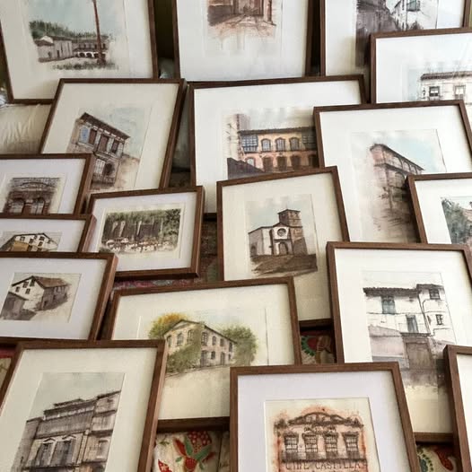 Casas de tinta, la acuarelista Paula Ao retrata los negocios bejaranos de toda la vida | Imagen 2