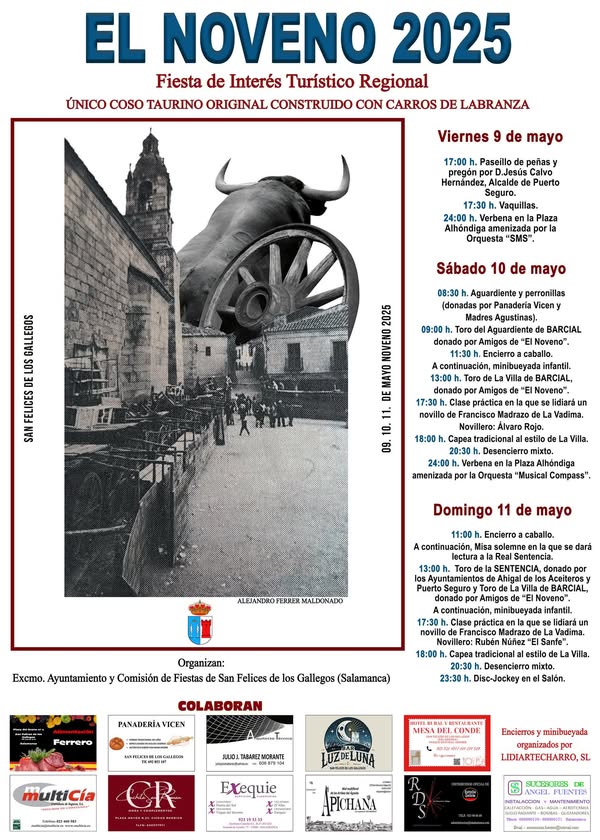 San Felices de los Gallegos se prepara para celebrar sus fiestas del Noveno declaradas de Inter&eacute;s Tur&iacute;stico Regional | Imagen 1