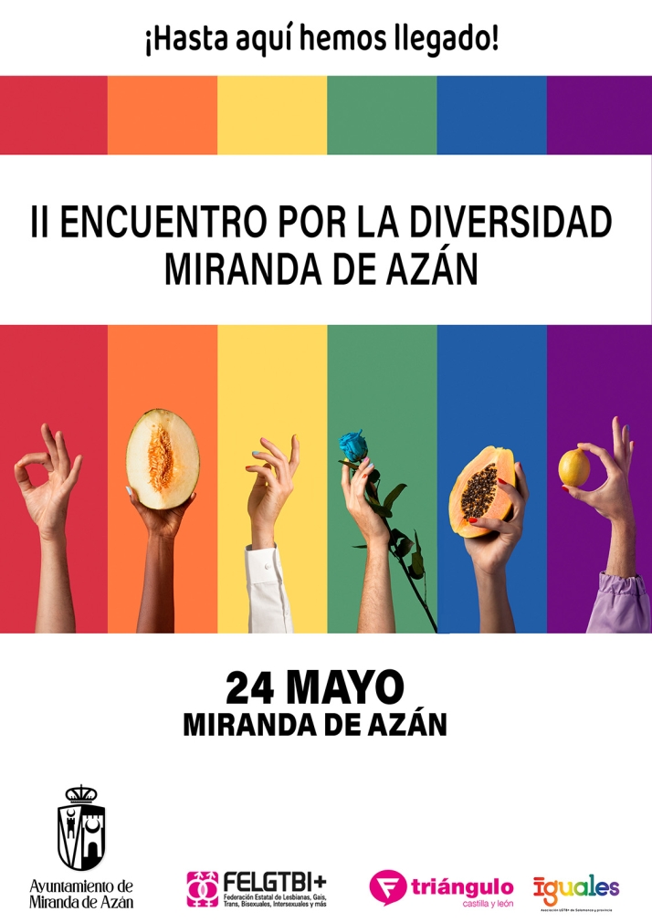 &iexcl;Hasta aqu&iacute; hemos llegado!: Miranda de Az&aacute;n alza la voz por la diversidad LGTBI+ en el mundo rural | Imagen 1