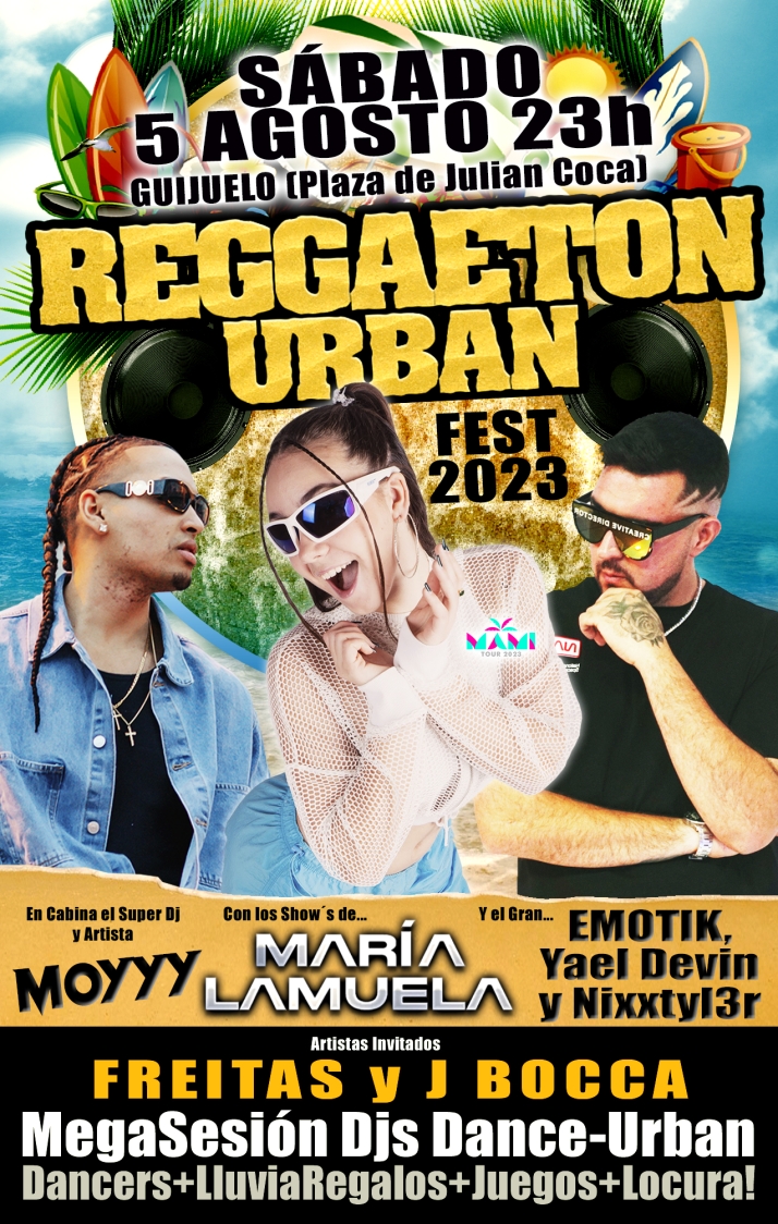 Homenaje a los 80, DJ's, y Reggaeton Urban Fest en las fiestas de Guijuelo | Imagen 2
