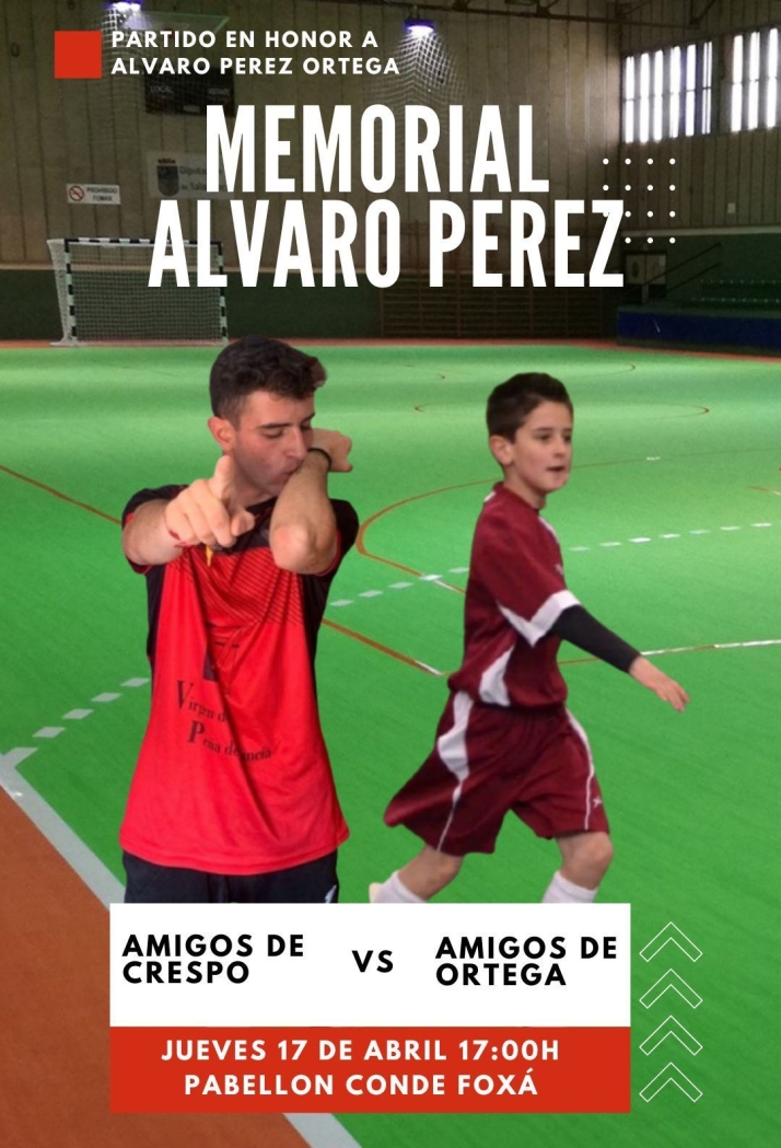 Amigos de &Aacute;lvaro P&eacute;rez Ortega organizan para el Jueves Santo un partido en su honor | Imagen 1