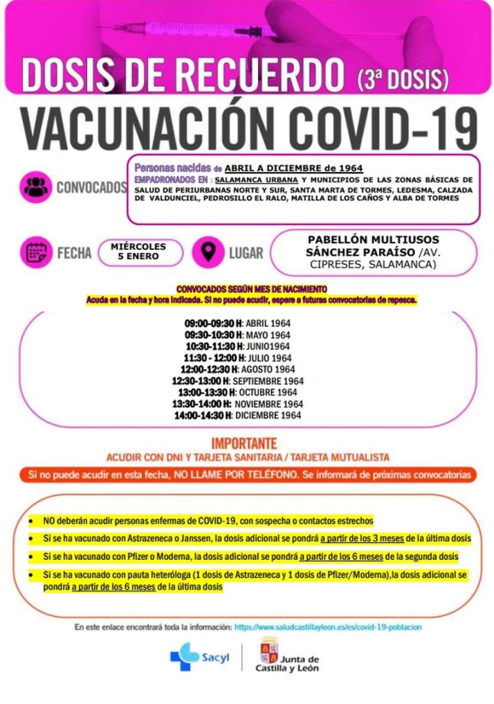 Nuevas dosis de refuerzo en el Multiusos S&aacute;nchez Para&iacute;so | Imagen 3
