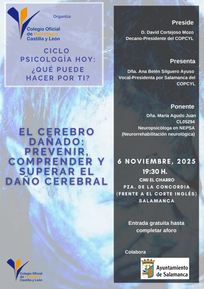 Salamanca acoge una charla sobre c&oacute;mo prevenir y superar el da&ntilde;o cerebral | Imagen 1