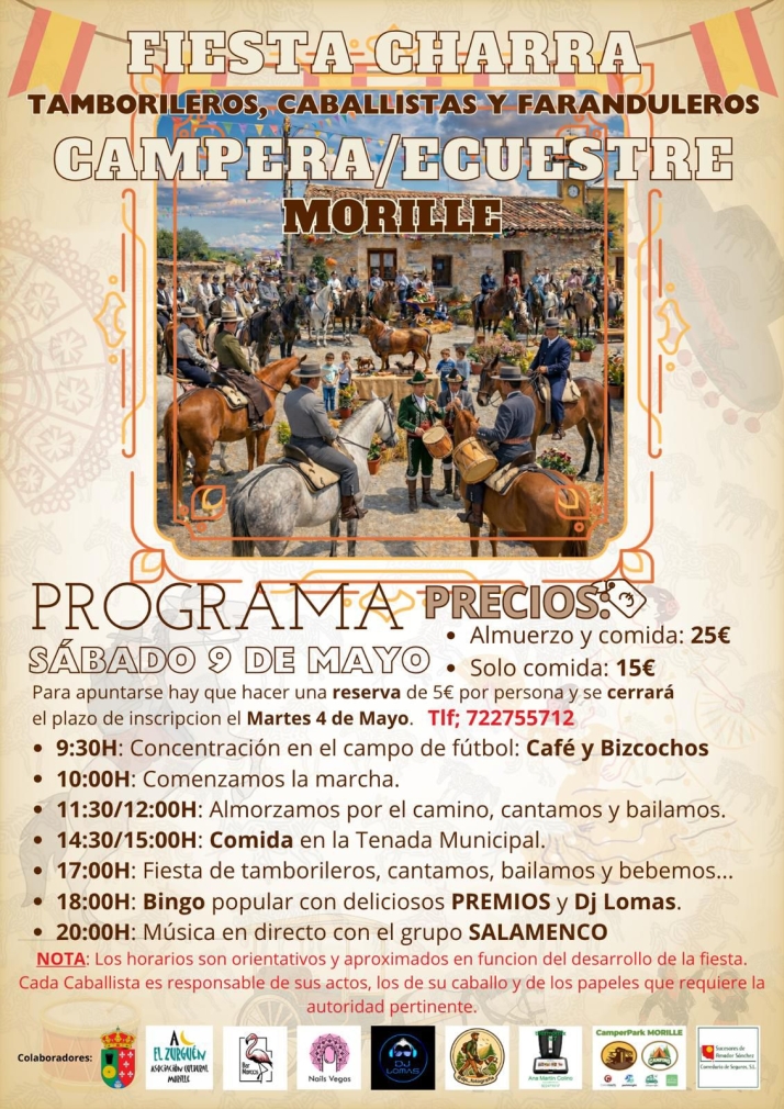Caballos, folclore y gastronom&iacute;a: Fiesta Charra en Morille a la que ya te puedes apuntar | Imagen 1